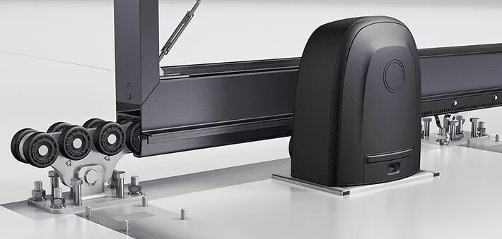 Подводка электричества к месту установки электропривода для откатных ворот