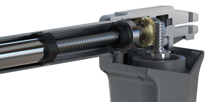 Комплект приводов для распашных ворот AN-Motors ATW-400KIT + фотоэлементы P5103 + сигнальная лампа F5002