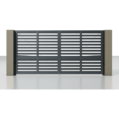 Распашные ворота ALUTECH Prestige Распашные ворота ALUTECH Prestige