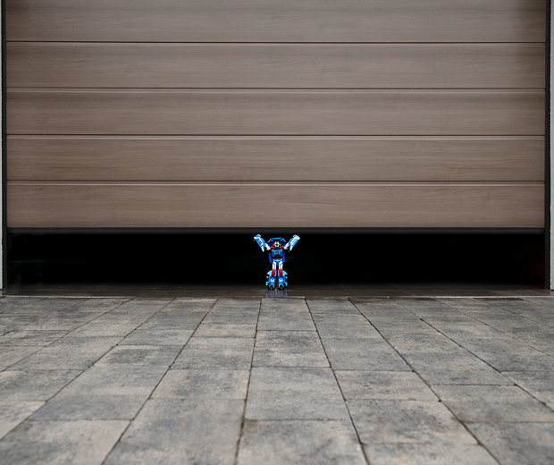 Умный привод ALUTECH Levigato LG‑800‑Sm для гаражных ворот + модуль Wi‑fi