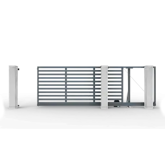 Откатные ворота с электроприводом серии Prestige
