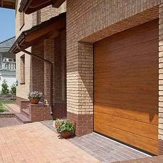 Автоматические секционные гаражные ворота серии Trend